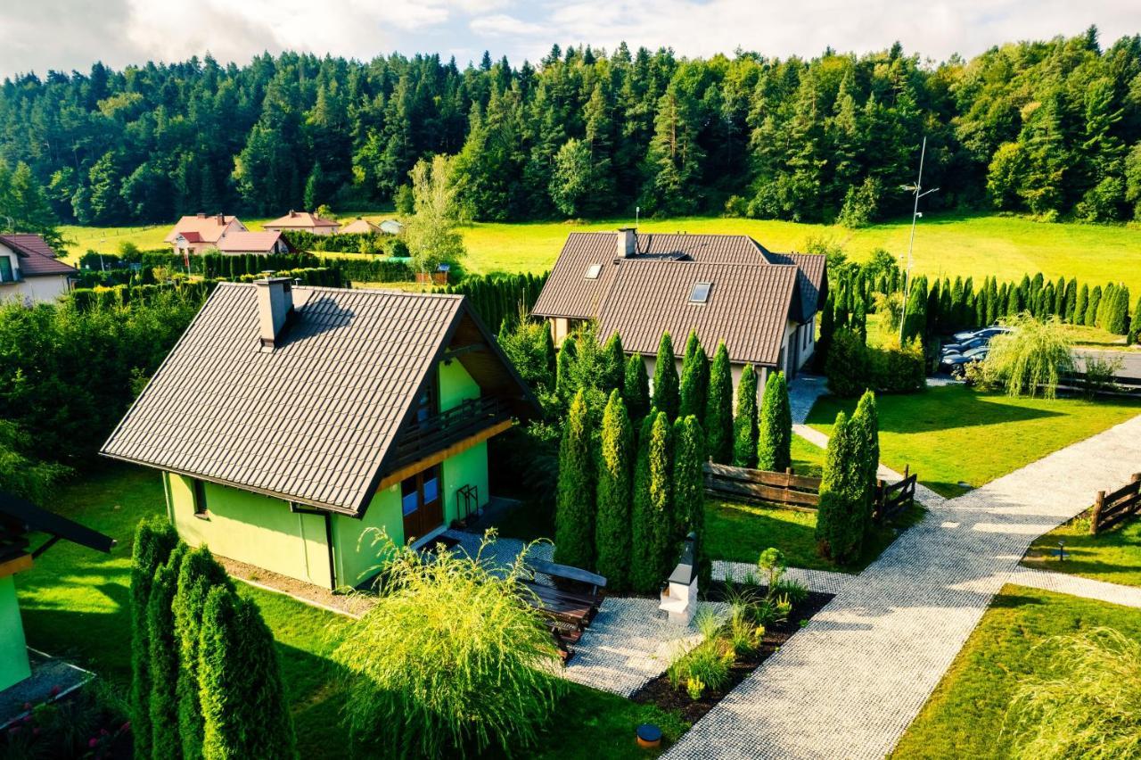 Caloroczne Domki W Bieszczadach "The Willows" Laczki ภายนอก รูปภาพ