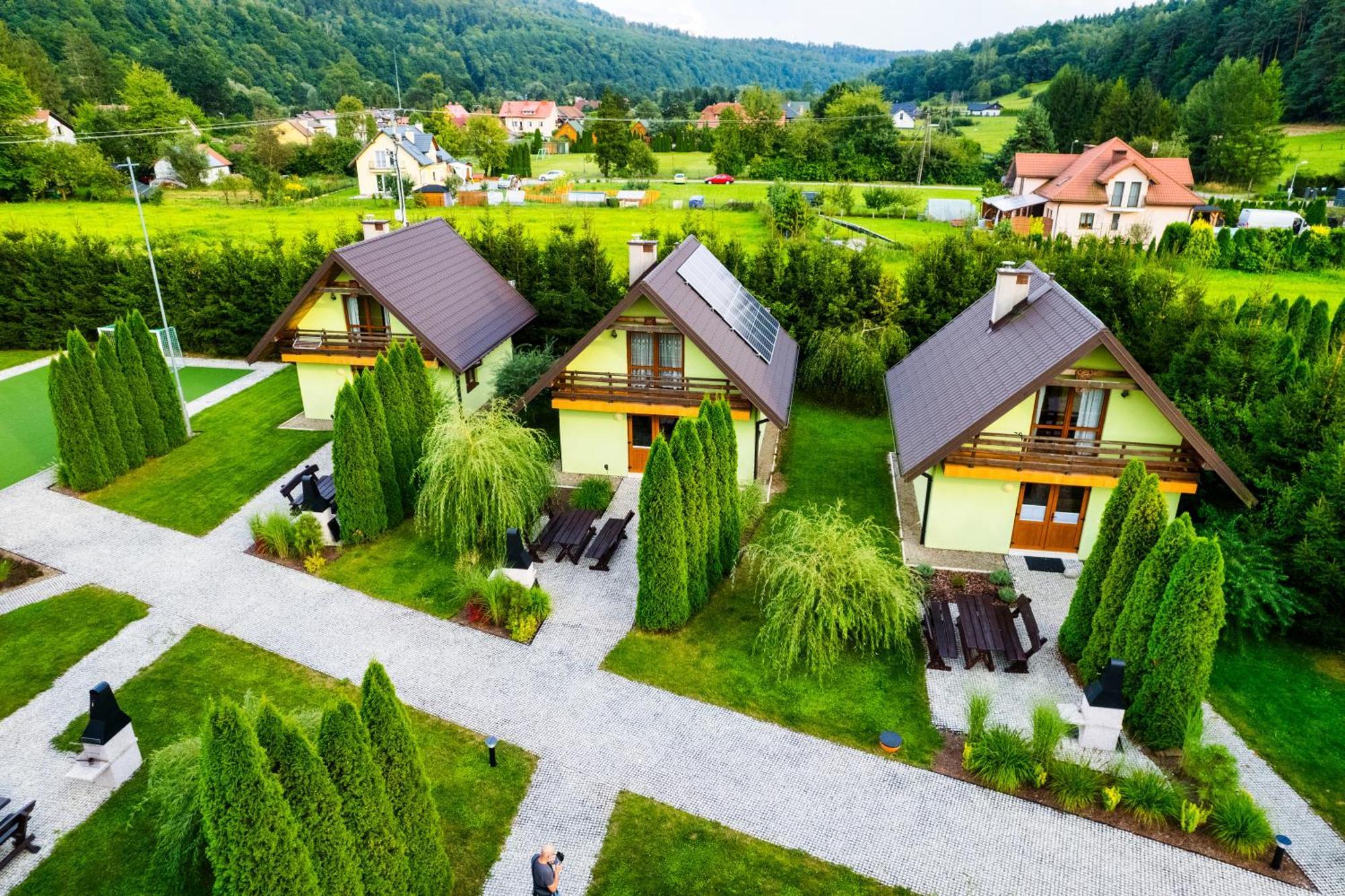 Caloroczne Domki W Bieszczadach "The Willows" Laczki ภายนอก รูปภาพ